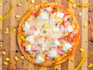 10" Large Hawaiian Cottage Cheese Pizza