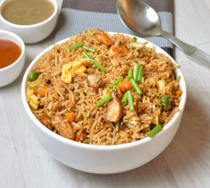 Schezwan Chicken Rice