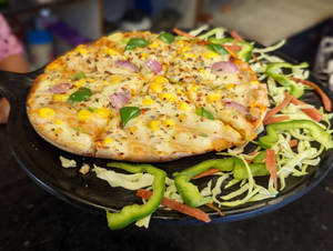 7" Sweet Corn Pizza