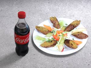 Chicken Seekh Kebab + Coke 750 ml Pet Bottle