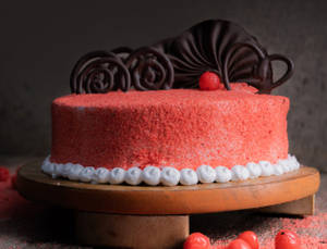 Redvelvet Eggless Cake( 1kg)
