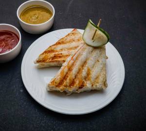 Veg Grilled Sandwich with Butter
