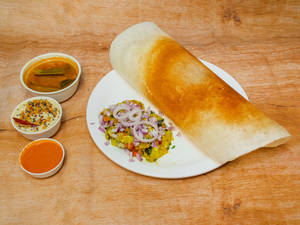 Onion Masala Dosa