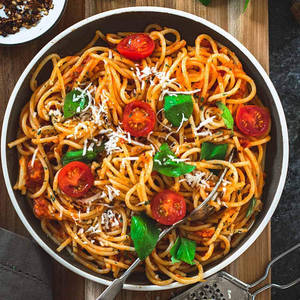 Chicken Bolognese Sauce Spaghetti