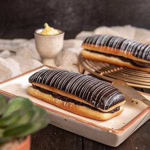 Chocolate Custard Donut