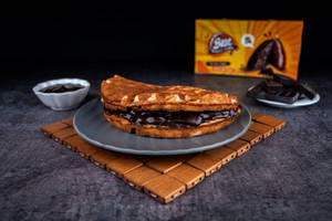 Dark Belgian Chocolate Waffle Sandwich