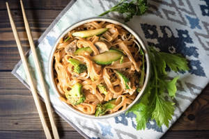 Non Veg Pad Thai Noodles