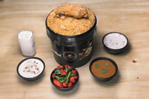 Large Chicken Bucket Biryani Combo (serves 8) (4 Kg Net Wt)