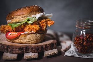 Chicken Hot & Spicy Burger