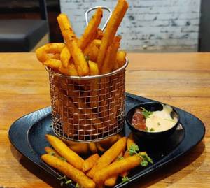 Peri Peri Cheesy Fries