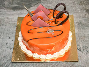 Orange Cake (500 Gms)  