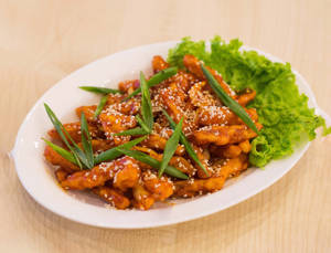 Crispy Honey Chilly Potato