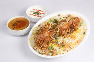 Hyderabad Chicken Dum Biryani