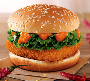 Paneer Mountain Burger