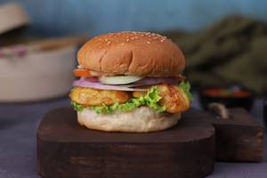 Chicken Tikka Momo Burger