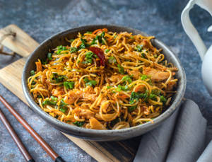Chicken Triple Noodles