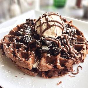 Dark Chocolate Waffle
