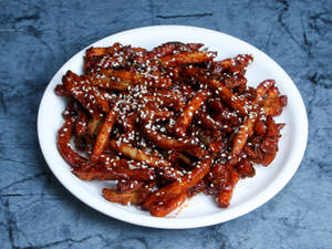 Honey Chilli Potato
