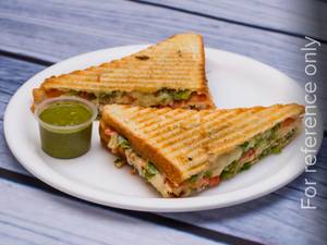 Grilled Veg Cheese Sandwich