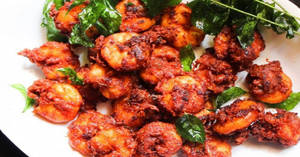 Prawns 65 Oil Fry Dry