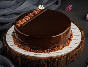 Truffle Cake Eggless