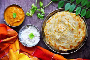 Parotta (2pcs) With Veg Kuruma