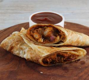 Double Egg Single Chicken Roll