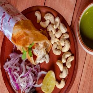 Soya malai chaap roll