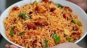 Mutton Szechwan Fried Rice