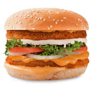 Veg Double Patty Burger