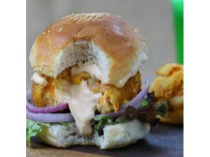 Paalak Corn Vada Pav