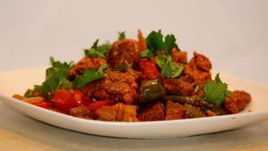 Chilly chicken dry