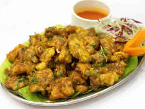 Baby Corn Manchurian Dry