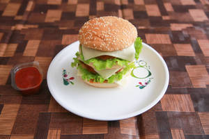 Cheese Burger+1 Coca cola free[250ml]