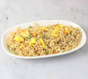 Egg bhurji maggi