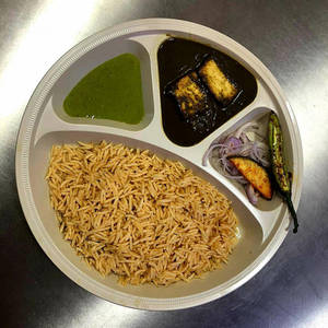 Palak Paneer Chawal
