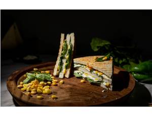 Spinach & Corn Sandwich
