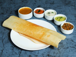 Mushroom Masala Dosa