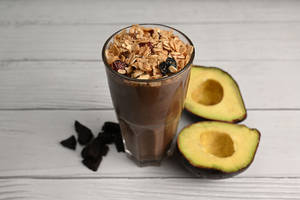 Dark Choco Avacado Smoothie