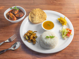 Prawns Thali