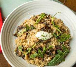 Wild Mushroom & Mascarpone Risotto