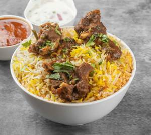 Ghee Mutton Fry Biryani