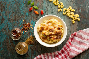 Veg Mac And Cheese Pasta
