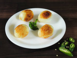 Scrambled 4 Full Eggs (276 Kcal)