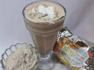Ragi Badam Milkshake