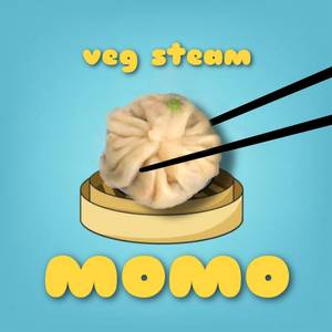 Steam Veg Momo (6 Pcs)