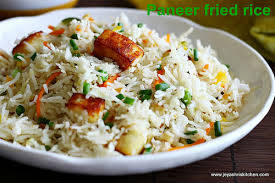 Paneer Fried Rice [Per Plate]