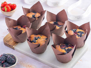 Mixed Berries Muffin (6 Pcs)