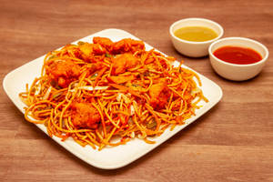 Schezwan Chicken Noodles