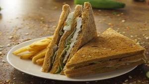 Veg Club Sandwich